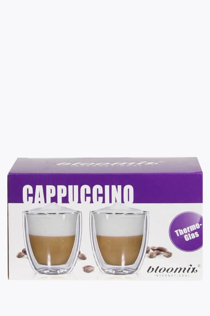 bloomix Cappuccino Grande glazen set van 2