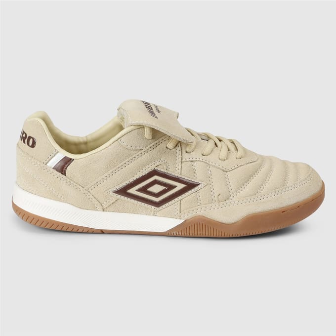 Umbro Speciali TR Suède Crème/Donkerbruin/Witte Sneakers
