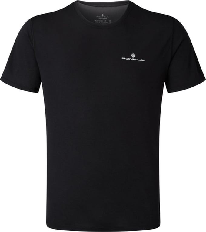 Ronhill Core SS Tee Heren - sportshirts - zwart/wit - Mannen - S