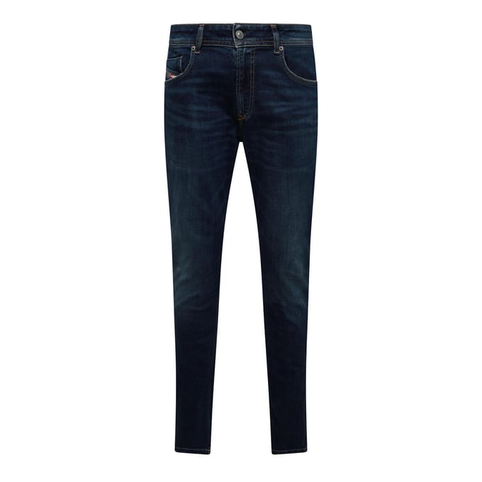 Men's Diesel 1979 Sleenker Skinny Jeans in Blue Denim