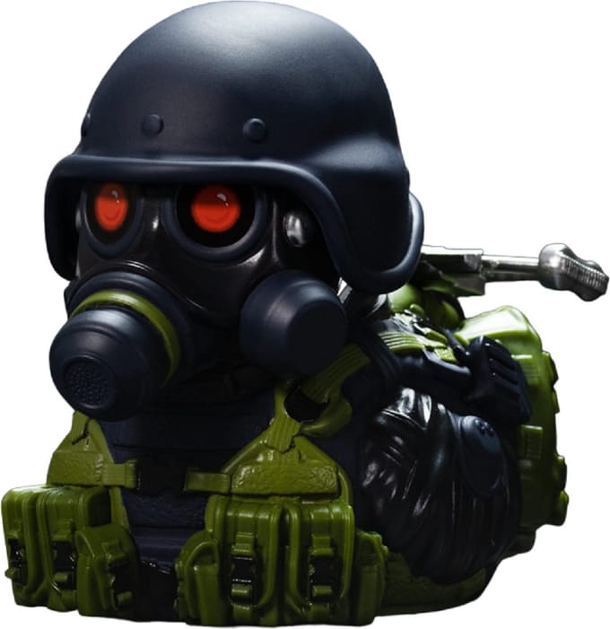 Numskull - Best of TUBBZ Boxed Badeend - Resident Evil - Hunk - 9cm