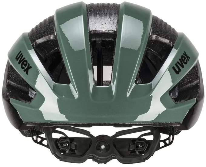 uvex Rise Fietshelm Moss green/Black - Unisex - maat 52-56