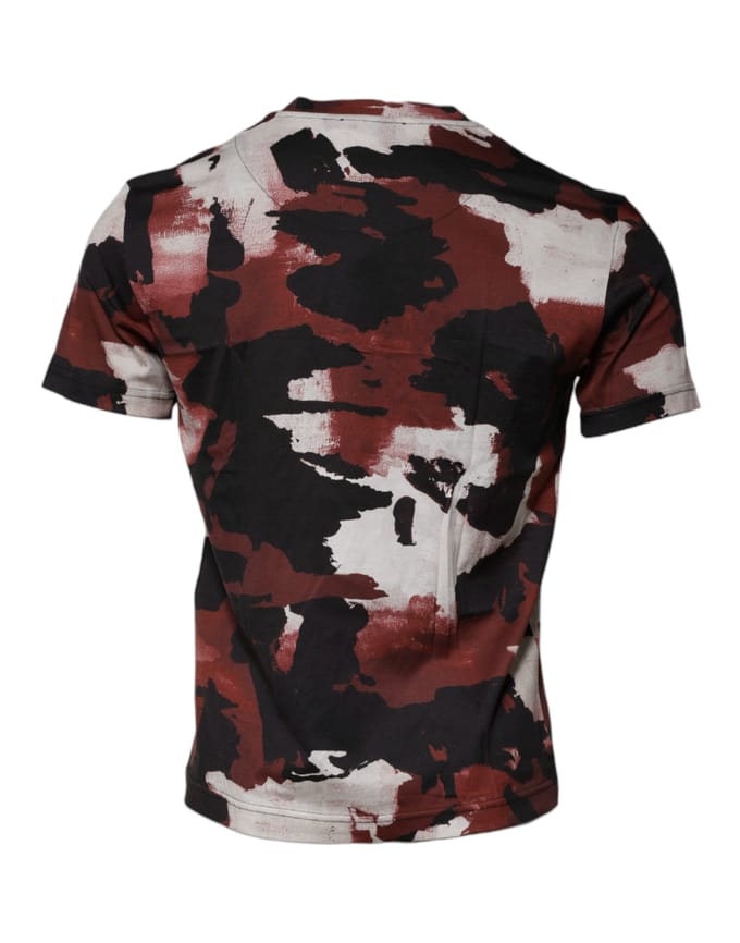 Abstracte Print T-shirt