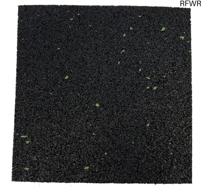 RFWR® Tegeldragers 150 x 150 mm - 25 stuks rubbergranulaat pads voor terras