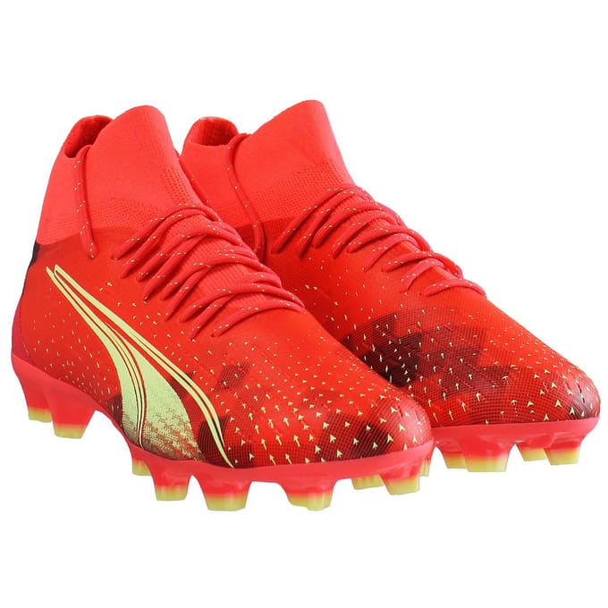 Puma Ultra Pro FG/AG Rood Heren Voetbalschoenen
