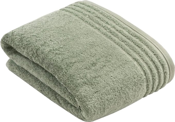Vossen Cult de Luxe handdoek softgreen 50/100