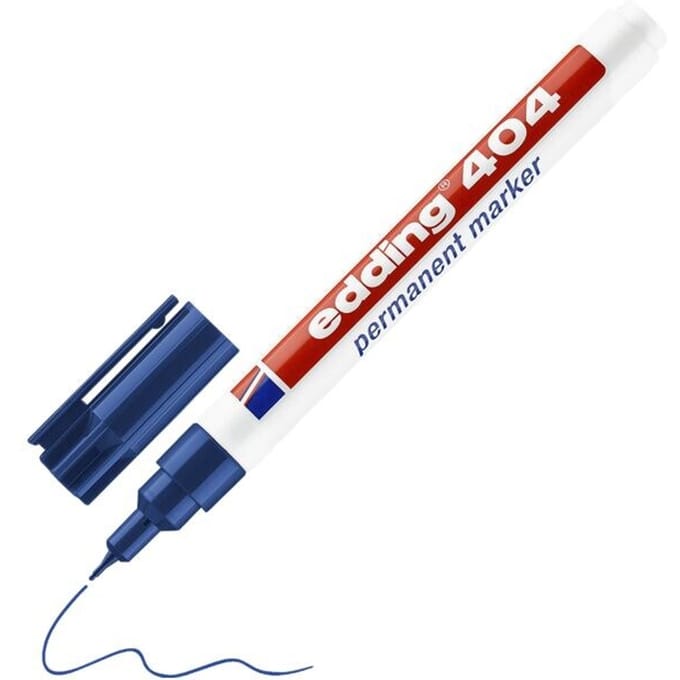 Edding Marker Permanent Edding 404 Rond 0,75 Mm Blauw