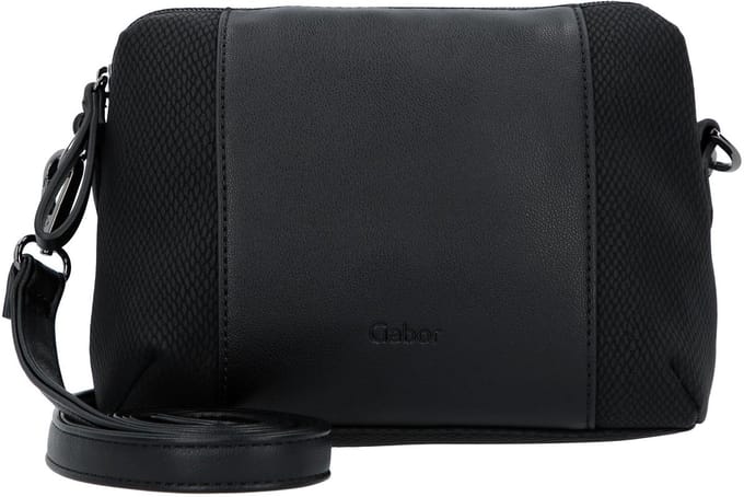 Gabor schoudertas Wanda Camera Bag Black zwart