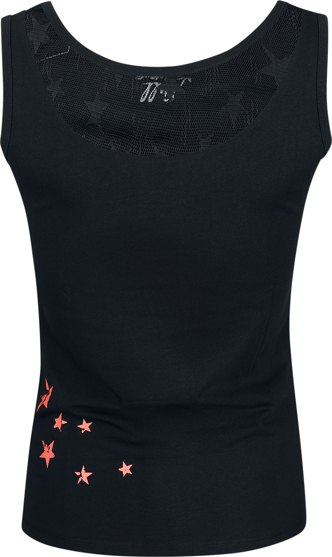 Full Volume zwart top met kanten rugdecolleté - Dames - S
