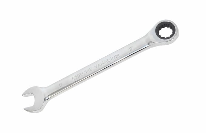 Awtools Serie - Ringsteeksleutel - 32 mm - Ratelsleutel - Chroom-Vanadiumstaal