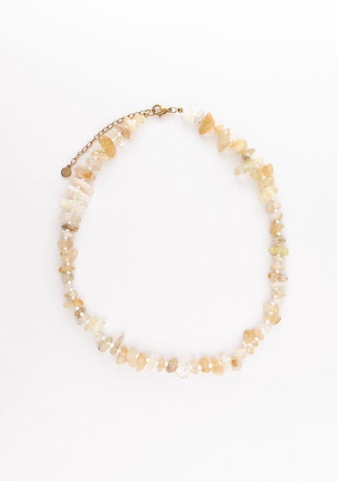 Notre-V Omss22-015 Sieraden Dames - Geel - Maat ONESIZE