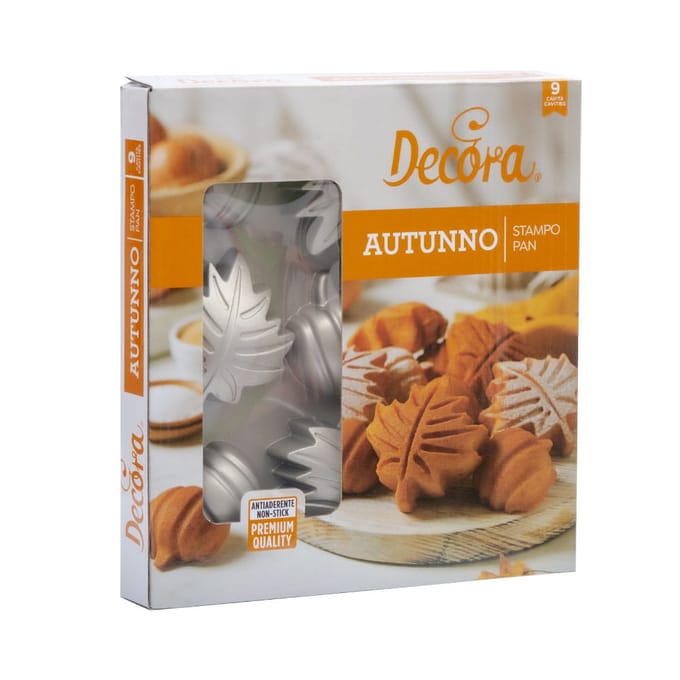 Herfstblad Pompoen Decora Bakvorm