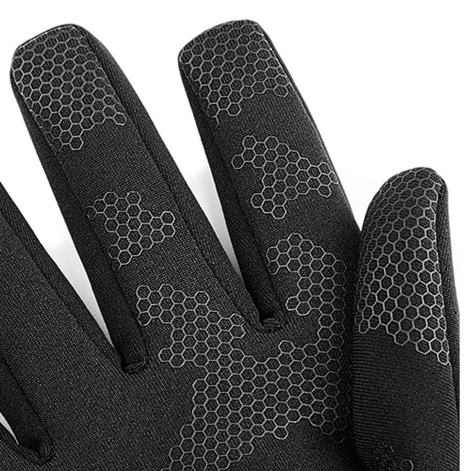 Beechfield Softshell Sporthandschoenen voor volwassenen van Unisex (Zwart)