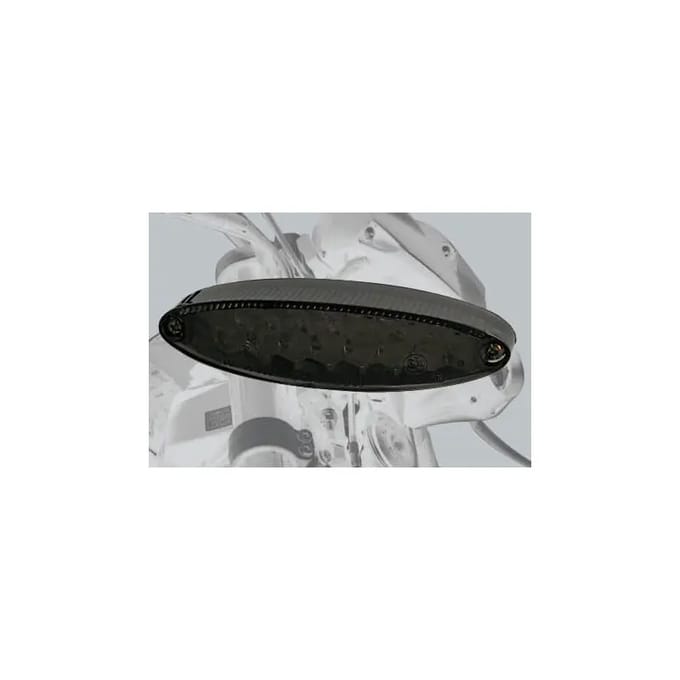 LED achterlicht voor motor met nummerplaatverlichting Brazoline Shin Yo Number1