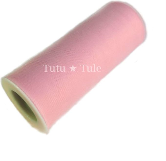 Lichtroze tule