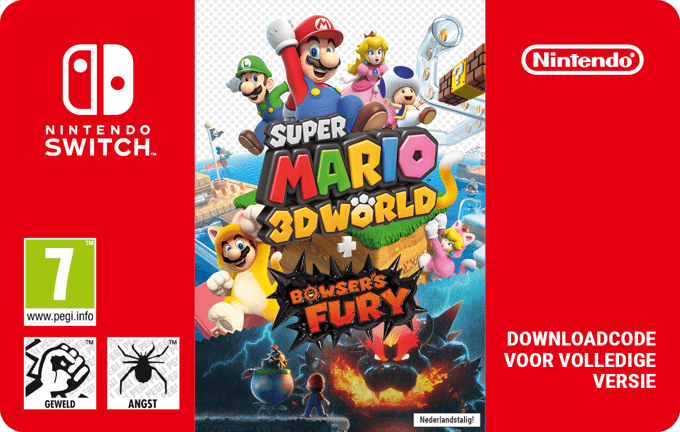 Nintendo Switch - Switch Super Mario 3D World + Bowser's Fury Games