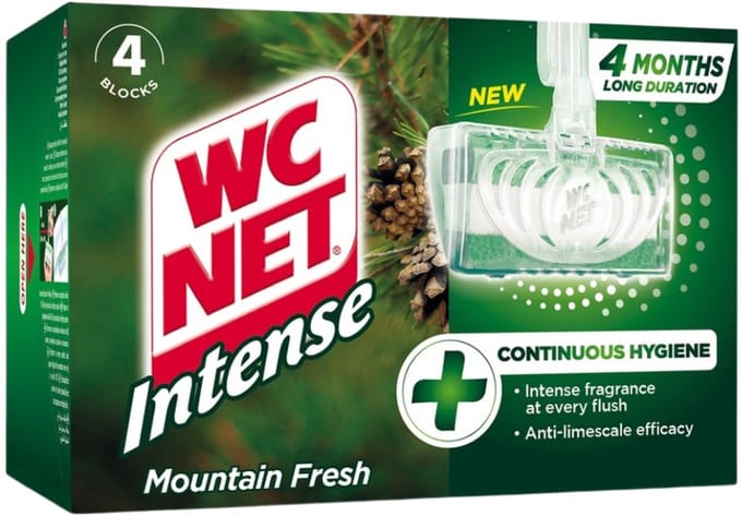 WC Net - Toiletblok - Mountain Fresh - 4 Blokjes