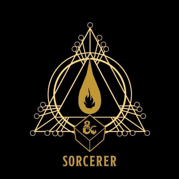 Dungeons & Dragons Sorcerer Women's T-Shirt - Zwart - S
