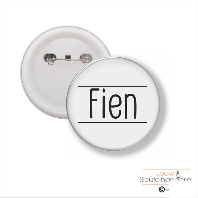 Button Met Speld 58 MM - Fien