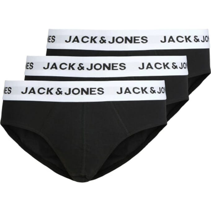 Jack & Jones Heren slips casual briefs jacmason 3-pack effen