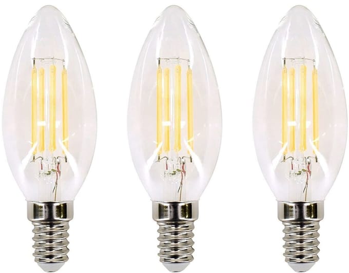 Bemko Premium LED Lamp E14 - vervangt 50W (6W) - 700lm - 2700K Warm Wit - 230V - 3 stuks