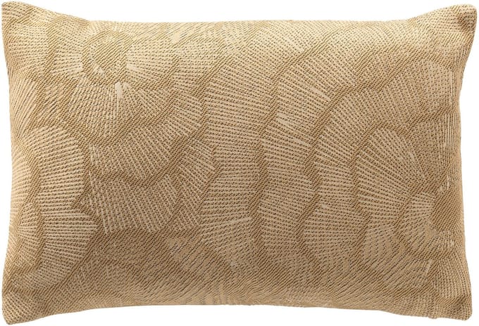 Dutch Decor - DAISY - buitenkussen 40x60 cm - waterafstotend en uv-bestendig - Irish Cream - beige