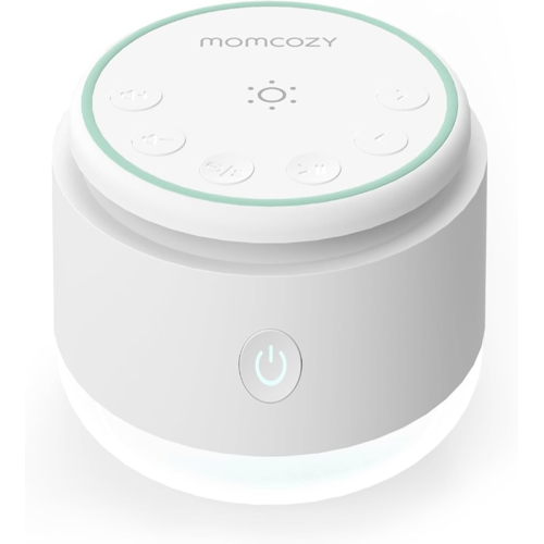 Momcozy babygeluidsmachine - draagbaar - wit