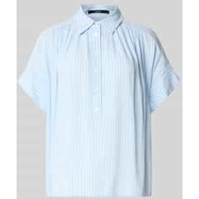 relaxed fit blouse van viscose model 'Zafine'