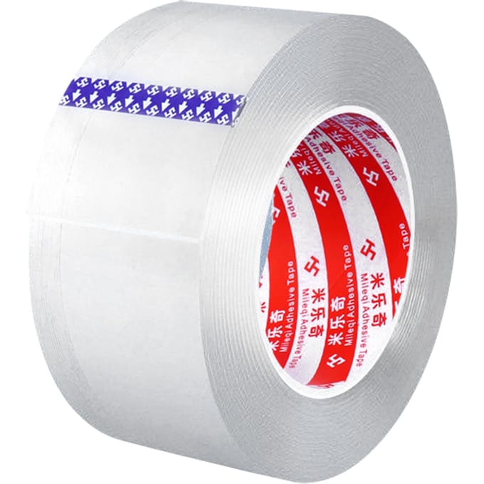 Nano ruban adhésif de montage Double face robuste, rubans amovibles lavables pour l'intérieur 5cm x 5m transparent