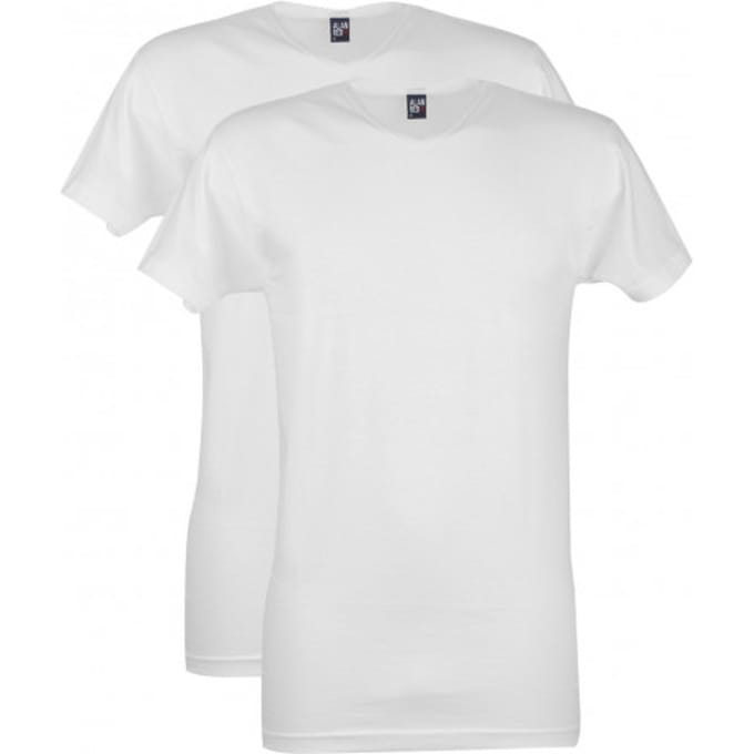 Alan Red Vermont T-shirts V-Hals Donkerblauw (navy) (2Pack) - Maat M - Heren - Basic T-shirt