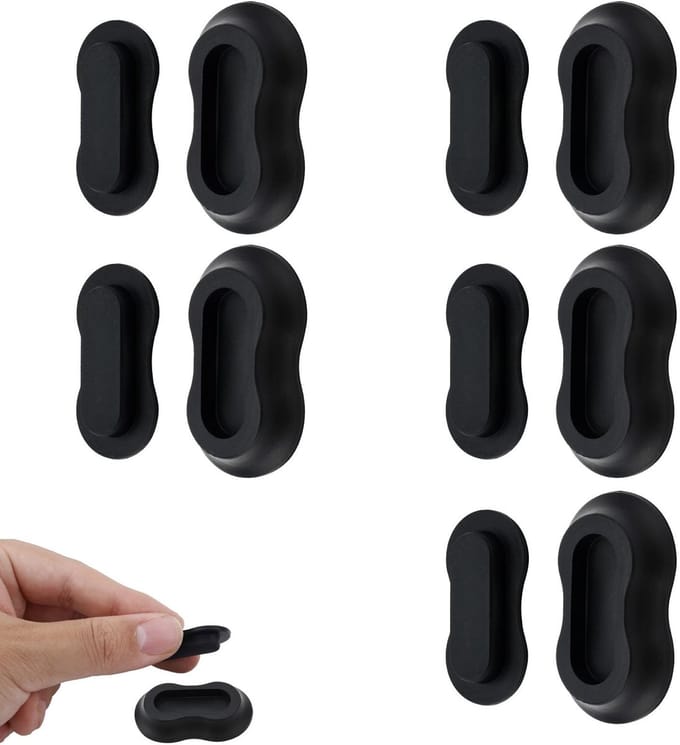Solidchoice - Set van 5 Magnetische Afstandsbedieningshouders voor Wandmontage