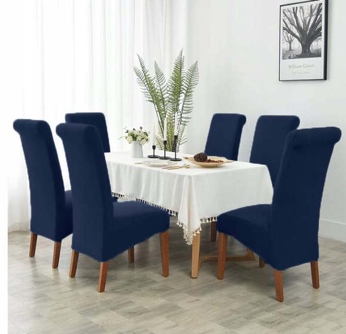 Meble odNowa - Woonkamermeubel - Extra Groot - Fluweel - Blauw