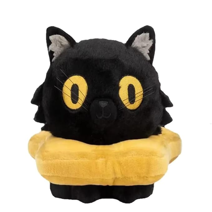 20cm Ralph en Bella Pluche Knuffels black