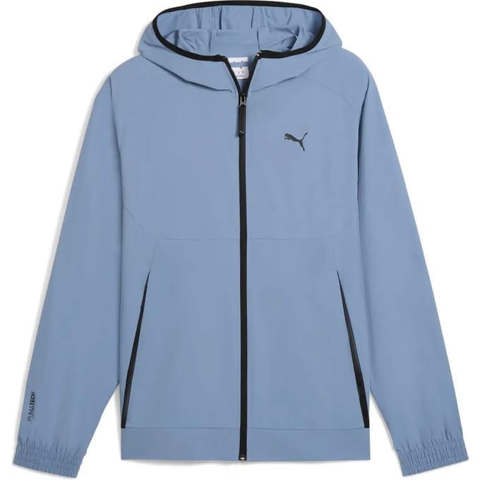 Puma tech relaxed track jack in de kleur blauw.