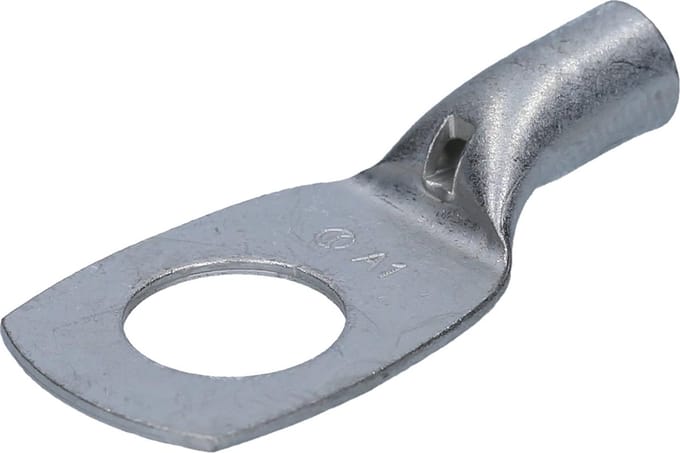 10 stuks Cembre A1-M8 buiskabelschoenen 4-6 mm² M8 ongeïsoleerd van vertind koper