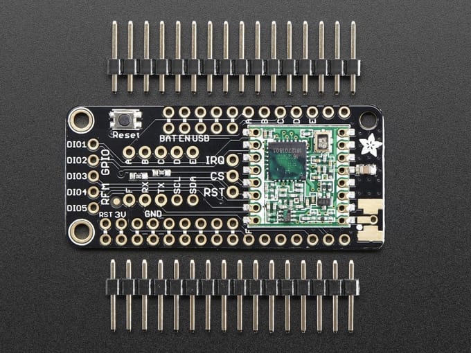 LoRa Radio FeatherWing - RFM95W 900 MHz Adafruit 3231