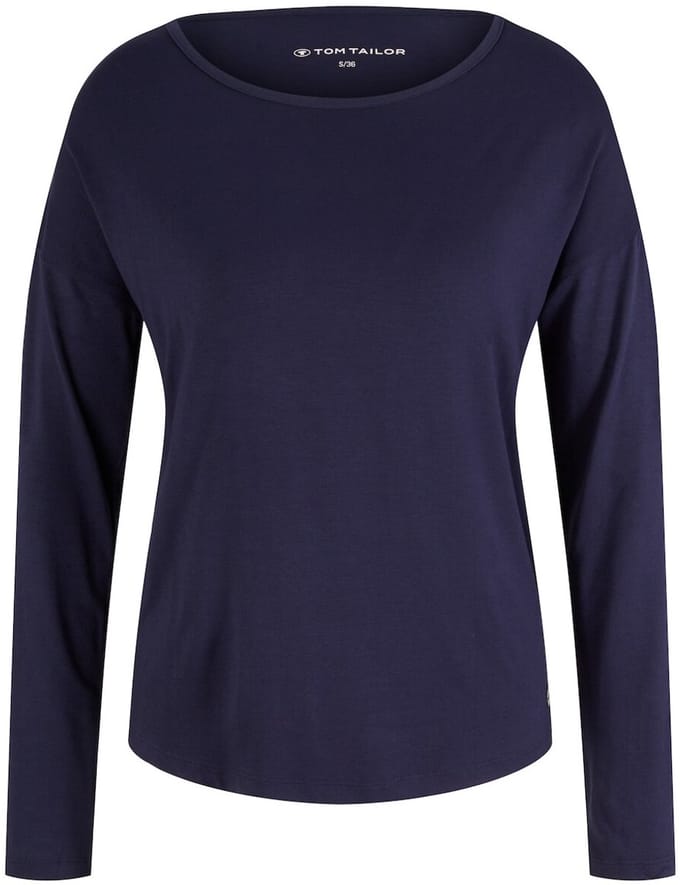 Tom Tailor - Pyjamatop - Maat 44 - dark blue uni