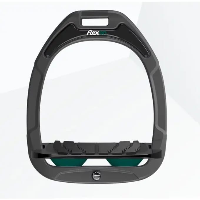 Invalideer Grip Antraciet/Zwart/Groen Flex-On Green Composite