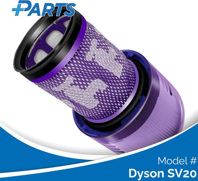 Dyson SV20 Filter (Plus.Parts® alternatief voor 971517-01)