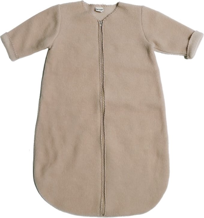 Alwero slaapzak lange mouw merinowol Beige 0/6 MND