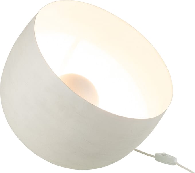 J-Line tafellamp - metaal - wit - large
