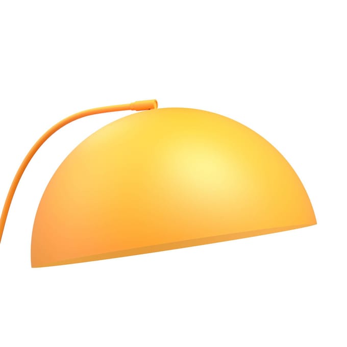 EMIBIG LIGHTING Vloerlamp Arcos, oranje, hoogte 150 cm, metaal