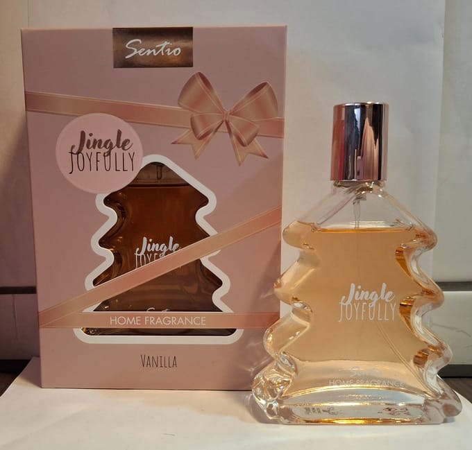 SENTIO FEESTDAGEN PINK - Kerst Home Spray - Jingle Joyfully - Vanilla 100ml