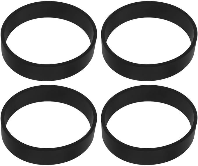 4x Rubber Riem - Dailygoods- Stofzuiger Riem Vervanging