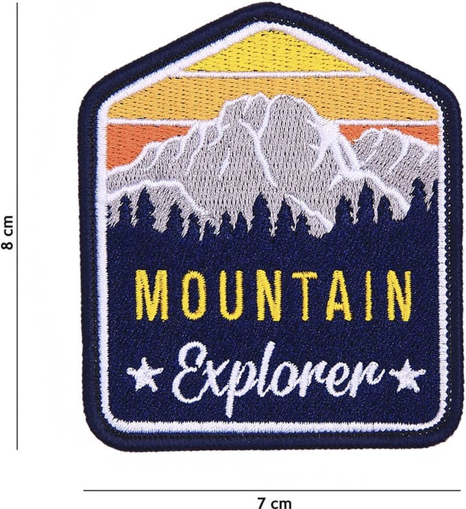 Embleem stof Mountain Explorer #23001