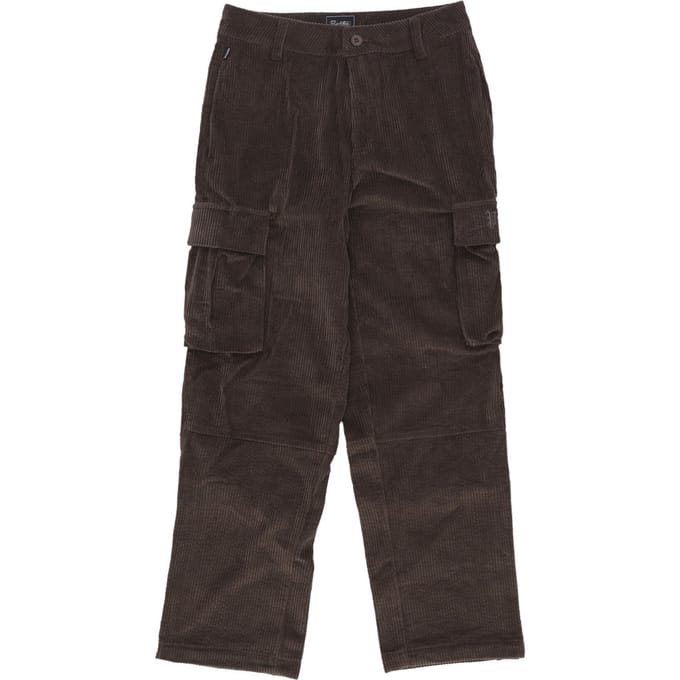 Genesis Corduroy Cargo Pant Bruin Lange herenbroek