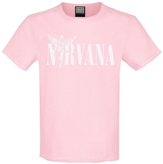 Nirvana T-shirt - In utero - S tot XL - voor Mannen - roze
