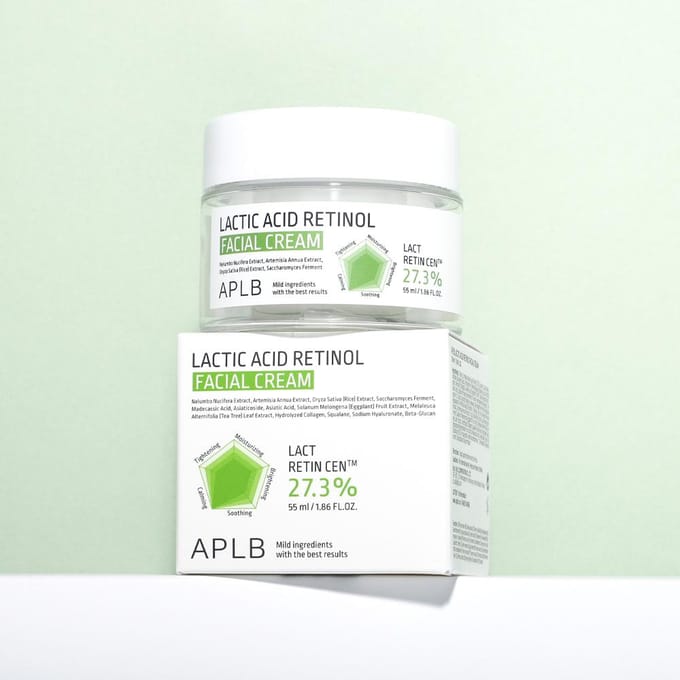 APLB - Lactic Acid Retinol Facial Cream - Gezichtscrème