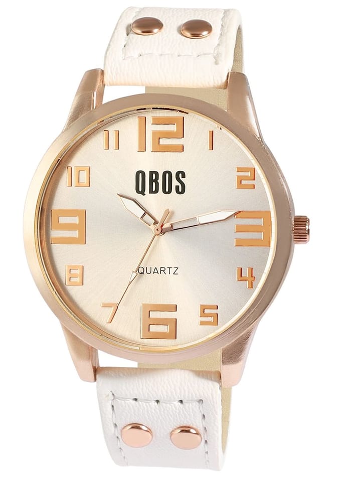QBOS QBOS Unisex horloge Mineralglas