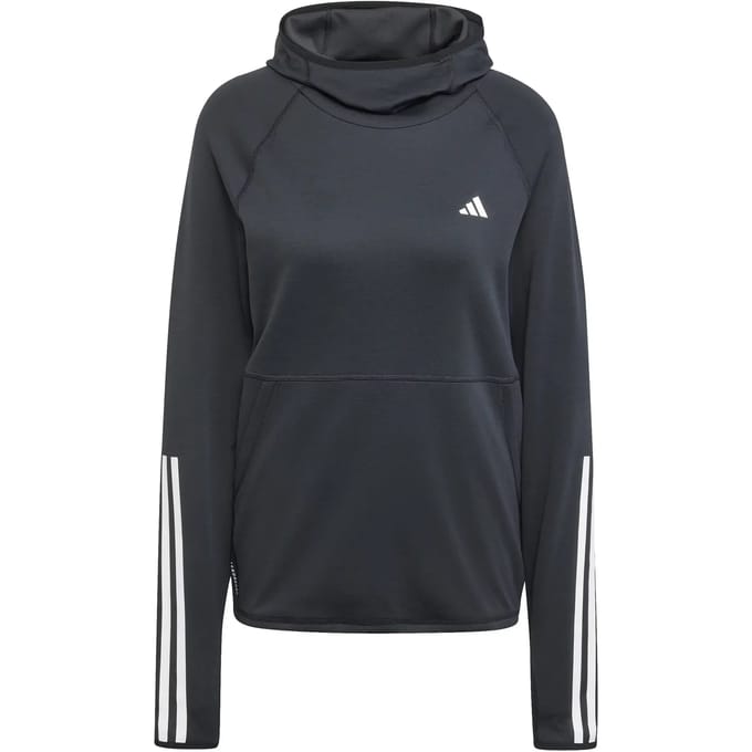 Dames Hoodie adidas Own the Run 3 Stripes